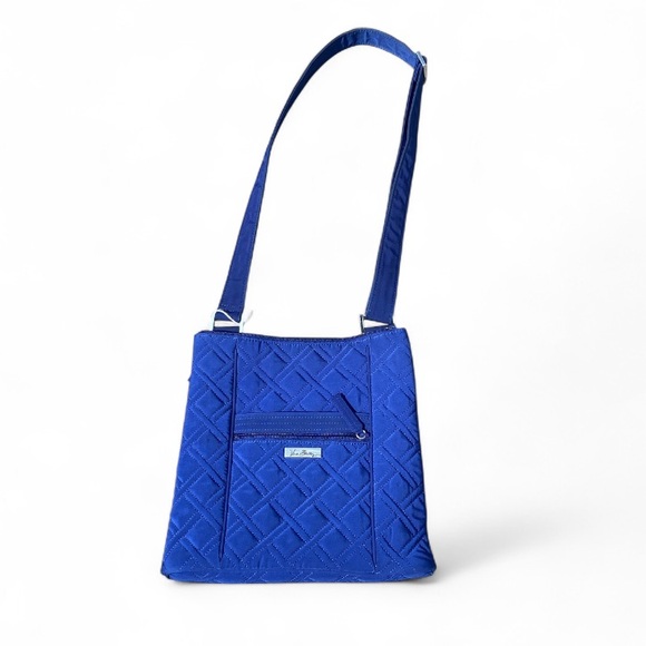 Vera Bradley cobalt Blue Quilted Shoulder Bag - Picture 1 of 9